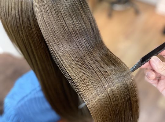 髪質改善のヘアスタイル