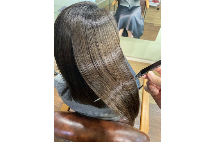 髪質改善のヘアスタイル