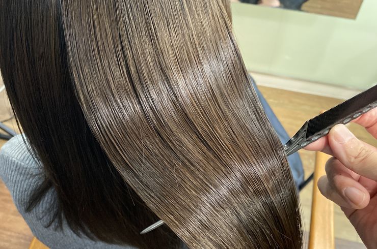 髪質改善のヘアスタイル