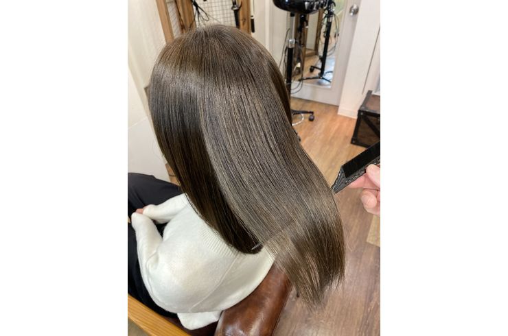 髪質改善のヘアスタイル