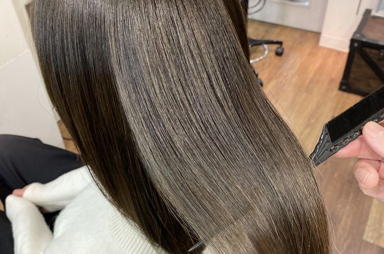 髪質改善のヘアスタイル